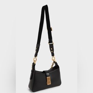 Charles & Kieth black shoulder bag